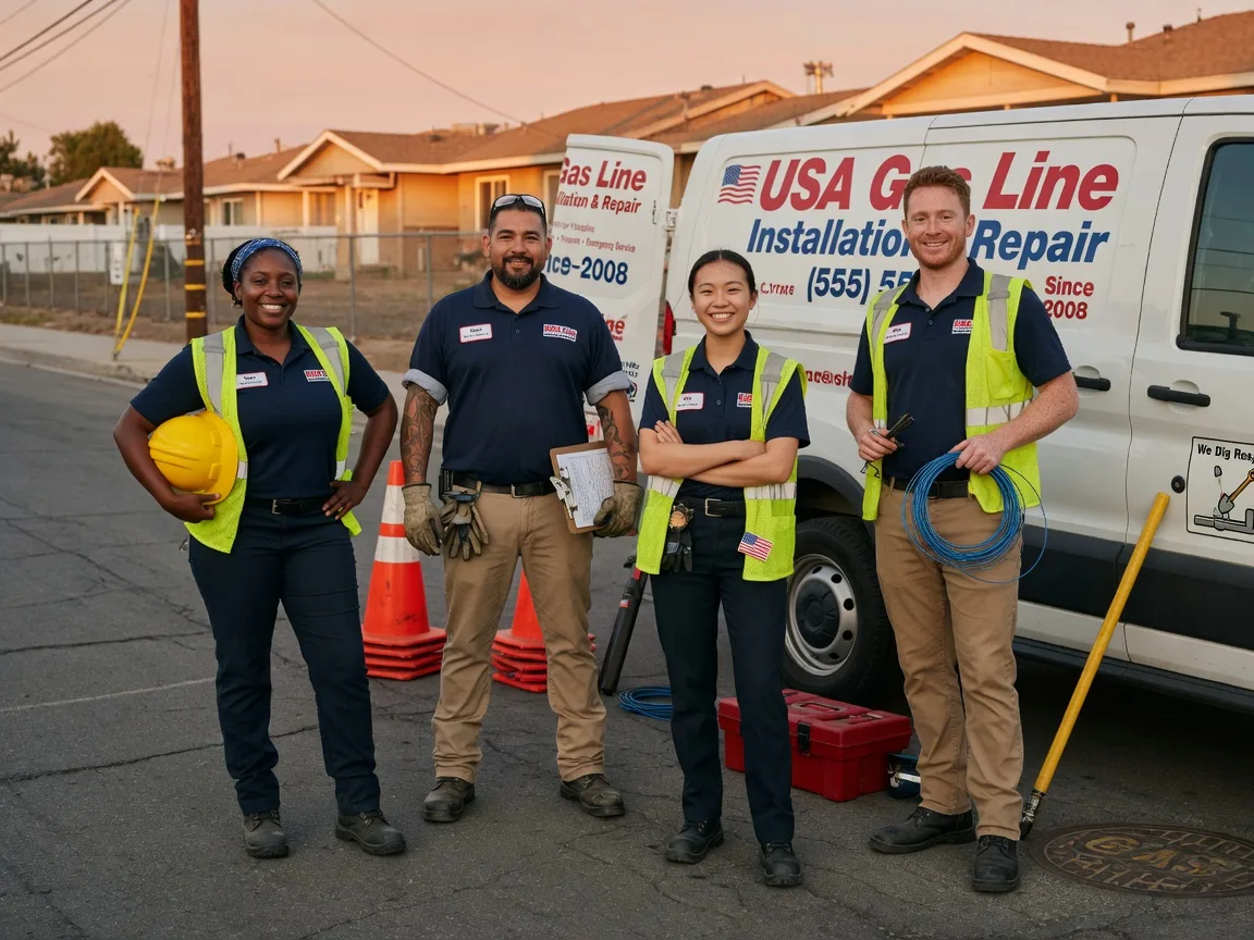 Gas Line Installation company in South Charleston, OH